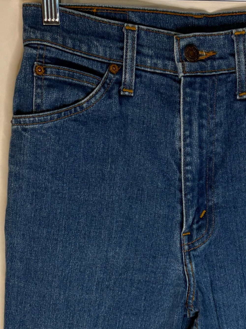 Vintage 90s Levi’s 525 High Rise Straight Leg Jeans W28 L29 Medium Wash - Picture 3 of 13
